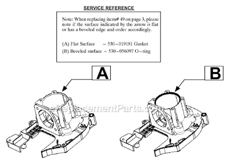 Page F Diagram and Parts List for XT200 Type 3 Weed Eater Trimmer